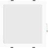 Mexen LDRR stropný panel downlight LED vstavaný 30 x 30 cm, 24W, Studená - 6500K, 2640 lm, biely - L211-030-2465-20