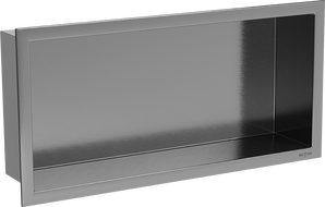 Mexen X-Wall-R nástenná polička s golierom 45 x 20 cm, brúsená gun grey - 19E0452010