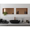 Mexen X-Wall-R nástenná polica s lemom 60 x 30 cm, brúsená meď - 19C0603010