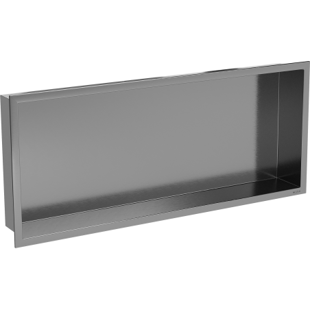 Mexen X-Wall-R nástenná polica s límcom 75 x 30 cm, gun gray brúsená - 19E0753010