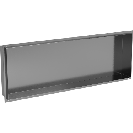 Mexen X-Wall-NR nástenná polica bez príruby 90 x 30 cm, gun gray brúsený - 19E1903010