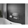 Mexen X-Wall-NR nástenná polica bez príruby 90 x 30 cm, gun gray brúsený - 19E1903010