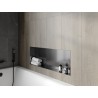 Mexen X-Wall-NR nástenná polica bez príruby 90 x 30 cm, gun gray brúsený - 19E1903010
