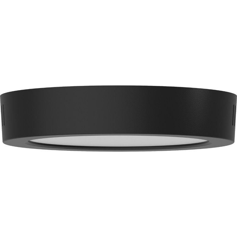 Mexen LDSR LED stropné svietidlo povrchové fi 17 cm, 12W, Neutrál - 4000K, 960 lm, čierne - L212-017-1240-70