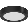 Mexen LDSR LED stropné svietidlo povrchové fi 17 cm, 12W, Neutrál - 4000K, 960 lm, čierne - L212-017-1240-70