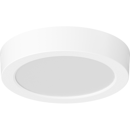 Mexen LDSR nástenný LED stropný panel fi 17 cm, 12W, Studená - 6500K, 1320 lm, biela - L212-017-1265-20