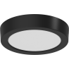 Mexen LDSR stropné LED svietidlo povrchovo montované fi 17 cm, 12W, Studená - 6500K, 960 lm, čierna - L212-017-1265-70