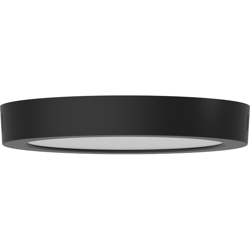 Mexen LDSR LED stropné svietidlo na povrchovú montáž fi 22 cm, 18W, Neutrálna - 4000K, 1440 lm, čierna - L212-022-1840-70