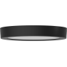 Mexen LDSR LED stropné svietidlo na povrchovú montáž fi 22 cm, 18W, Neutrálna - 4000K, 1440 lm, čierna - L212-022-1840-70