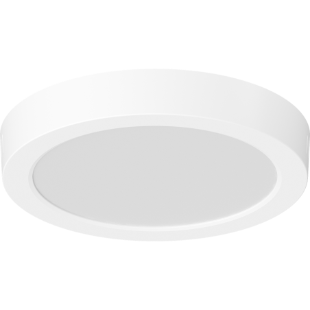 Mexen LDSR stropné LED svietidlo nad povrchom, priemer 22 cm, 18W, Studená - 6500K, 1980 lm, biela - L212-022-1865-20