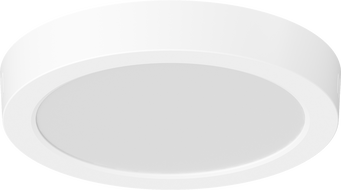 Mexen LDSR stropné LED svietidlo nad povrchom, priemer 22 cm, 18W, Studená - 6500K, 1980 lm, biela - L212-022-1865-20