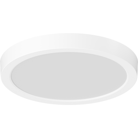 Mexen LDSR stropné LED svietidlo povrchová montáž fi 30 cm, 24W, Neutrálna - 4000K, 2640 lm, biele - L212-030-2440-20