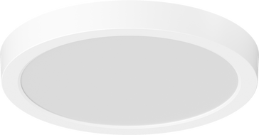 Mexen LDSR stropné LED svietidlo povrchová montáž fi 30 cm, 24W, Neutrálna - 4000K, 2640 lm, biele - L212-030-2440-20