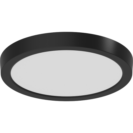 Mexen LDSR stropné svietidlo LED povrchové fi 30 cm, 24W, Neutrálna - 4000K, 1920 lm, čierne - L212-030-2440-70