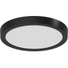 Mexen LDSR stropné svietidlo LED povrchové fi 30 cm, 24W, Neutrálna - 4000K, 1920 lm, čierne - L212-030-2440-70