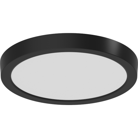 Mexen LDSR stropné LED svetlo povrchové fi 30 cm, 24W, Studená - 6500K, 1920 lm, čierna - L212-030-2465-70