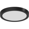 Mexen LDSR stropné LED svetlo povrchové fi 30 cm, 24W, Studená - 6500K, 1920 lm, čierna - L212-030-2465-70