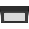 Mexen LDSS LED stropné svietidlo povrchové 17 x 17 cm, 12W, Neutrálne - 4000K, 960 lm, čierne - L213-017-1240-70