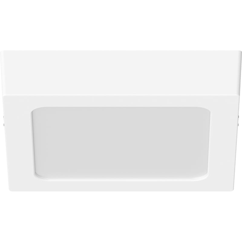Mexen LDSS stropné LED svietidlo prisadené 17 x 17 cm, 12W, Studené - 6500K, 1320 lm, biele - L213-017-1265-20