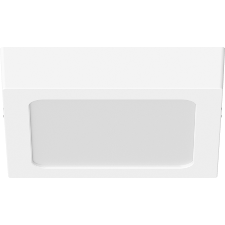 Mexen LDSS stropné LED svietidlo prisadené 17 x 17 cm, 12W, Studené - 6500K, 1320 lm, biele - L213-017-1265-20