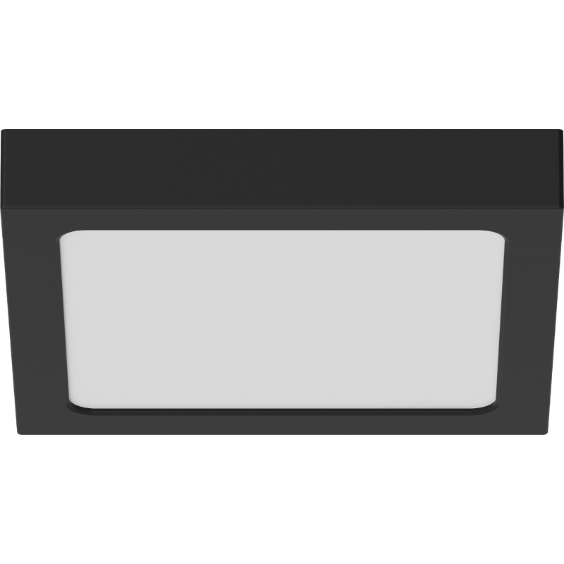 Mexen LDSS stropné LED svietidlo na povrchovú montáž 22 x 22 cm, 18W, Neutrálna - 4000K, 1440 lm, čierna