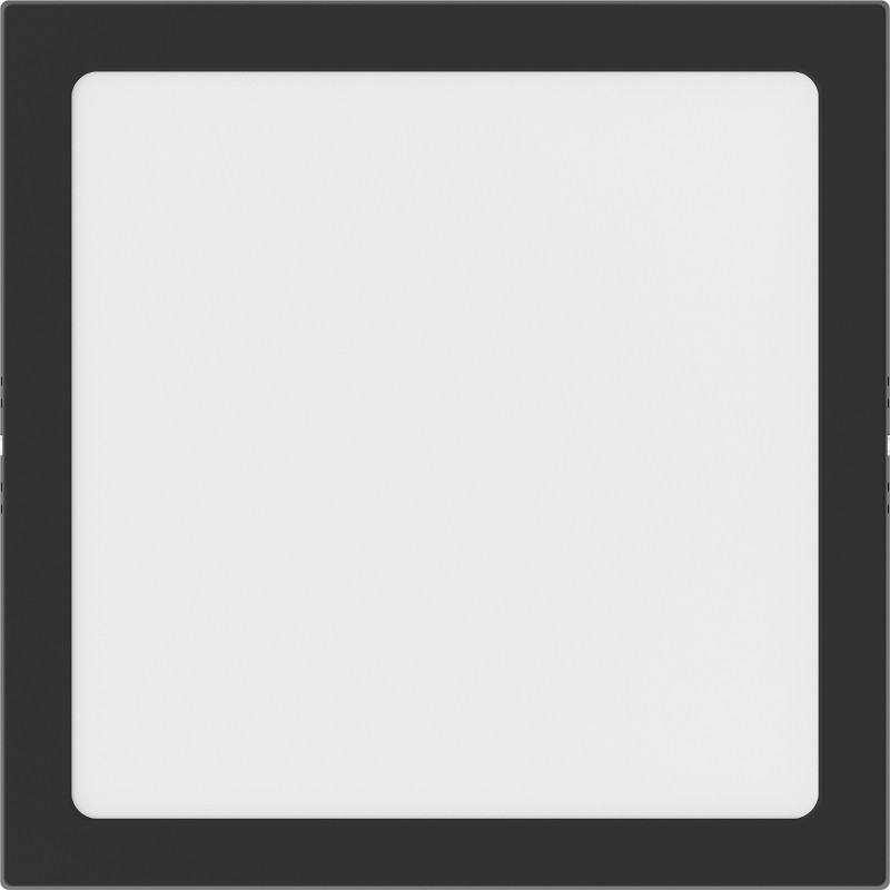 Mexen LDSS stropné LED svietidlo na povrchovú montáž 30 x 30 cm, 24W, Neutrálna - 4000K, 1920 lm, čierne