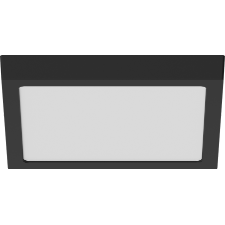Mexen LDSS stropné LED svietidlo na povrchovú montáž 30 x 30 cm, 24W, Studené - 6500K, 1920 lm, čierne - L213-030-2465-70