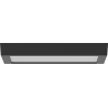 Mexen LDSS stropné LED svietidlo na povrchovú montáž 30 x 30 cm, 24W, Studené - 6500K, 1920 lm, čierne - L213-030-2465-70