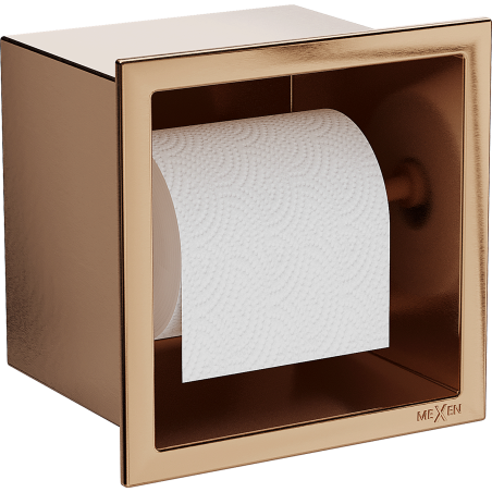 Mexen X-Wall-P držiak na toaletný papier, brúsená meď - 19C3