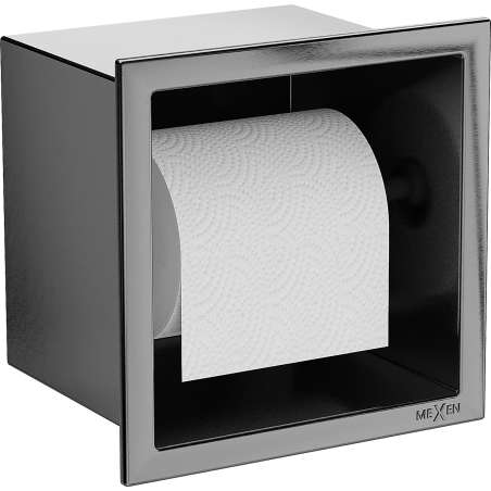 Mexen X-Wall-P držiak na toaletný papier, kartáčovaný gun gray - 19E3