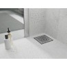 Mexen Flat-Q M01 podlahová vpusť štvorcová 15 x 15 cm, inox - 1010315