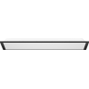 Mexen Brill LED stropný panel na zabudovanie 60 x 60 cm, 40W, Neutrálna - 4000K, 3600 lm, čierny - L200-060-060-4040-70