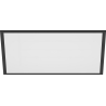 Mexen Brill LED stropný panel na zabudovanie 60 x 60 cm, 40W, Neutrálna - 4000K, 3600 lm, čierny - L200-060-060-4040-70