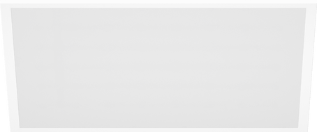 Mexen Brill+ stropný LED panel pod omietku 60 x 60 cm, 48W, Studená - 6500K, 5280 lm, biely - L201-060-060-4865-20