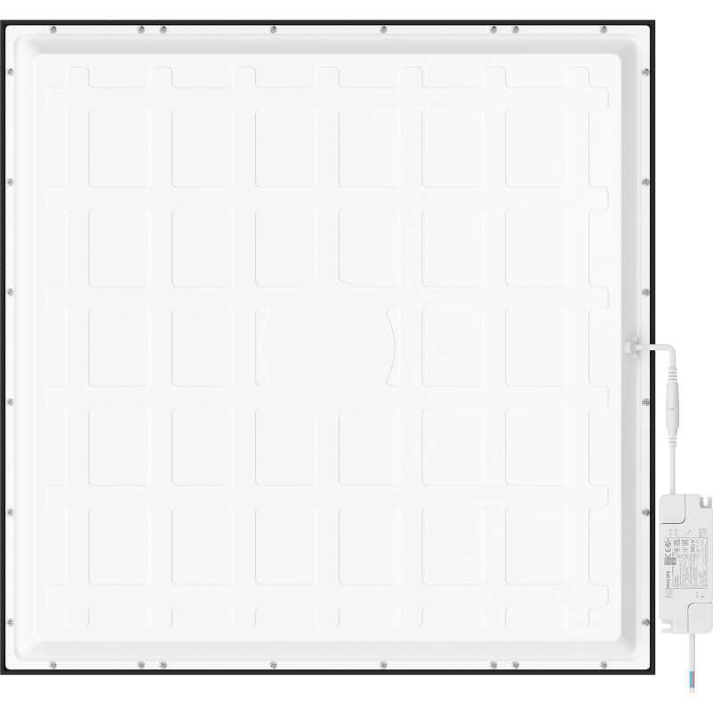 Mexen Brill-S LED stropný panel pod omietku 60 x 60 cm, 36W, Neutrálna - 4000K, 3960 lm, čierna - L202-060-060-3640-70