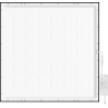 Mexen Brill-S LED stropný panel pod omietku 60 x 60 cm, 36W, Neutrálna - 4000K, 3960 lm, čierna - L202-060-060-3640-70