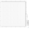 Mexen Brill-S LED stropný panel pod omietku 60 x 60 cm, 36W, Studená - 6500K, 4320 lm, biela - L202-060-060-3665-20