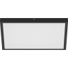 Mexen Brill-S stropný panel LED na povrch 60 x 60 cm, 48W, Neutrálna - 4000K, 4800 lm, čierny - L206-060-060-4840-70