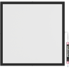 Mexen Brill-S stropný panel LED na povrch 60 x 60 cm, 48W, Neutrálna - 4000K, 4800 lm, čierny - L206-060-060-4840-70