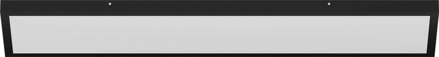 Mexen Brill-S stropný LED panel na povrch 120 x 30 cm, 36W, Neutrálna - 4000K, 3960 lm, čierny - L207-120-030-3640-70
