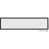 Mexen Brill-S stropný LED panel na povrch 120 x 30 cm, 36W, Neutrálna - 4000K, 3960 lm, čierny - L207-120-030-3640-70