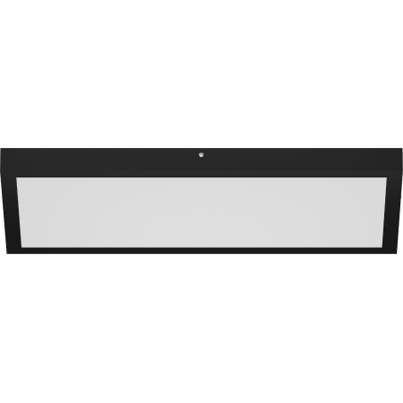 Mexen Brill-S LED stropný panel na povrchovú montáž 60 x 30 cm, 24W, Neutrálna - 4000K, 2640 lm, čierny