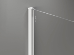 Mexen stenová lišta pre sprchovú stenu 8 mm, biela - 800-00-20