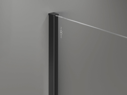 Mexen stenová lišta pre sprchový panel 8 mm, čierna - 800-00-70