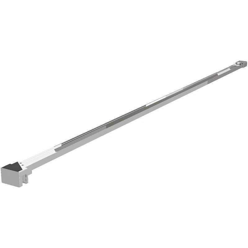Mexen Uni-P2 rovná vzpera pre sprchovú stenu 10 mm, chróm - 830-10-01