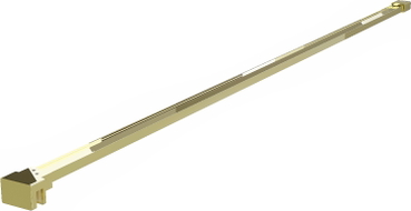 Mexen jednoduchý držiak na sprchovú stenu 10 mm, zlatý - 830-10-50