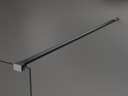 Mexen Jednoduchý držiak na sprchovú stenu 10 mm, gun metal - 830-10-95