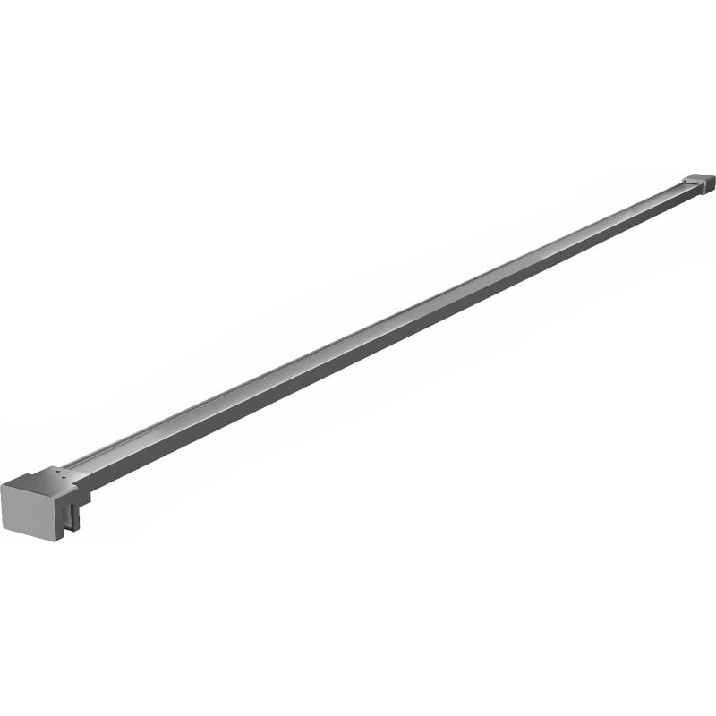 Mexen Jednoduchý držiak na sprchovú stenu 10 mm, gun metal - 830-10-95