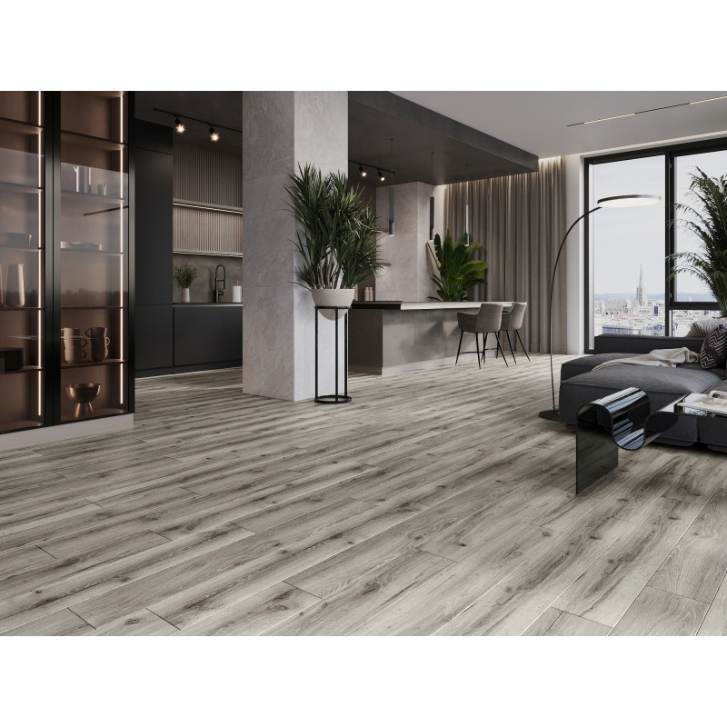 Mexen Ontario vzorka vinylových panelov LVT Dryback 2,5 mm, podklad PVC, 4 V-drážka, Dub - F1303-S