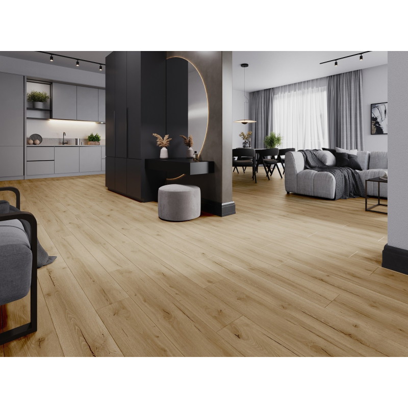 Mexen Buffalo vzorka vinylových panelov LVT Dryback 2,5 mm, podklad PVC, 4 V-drážka, Dub - F1307-S